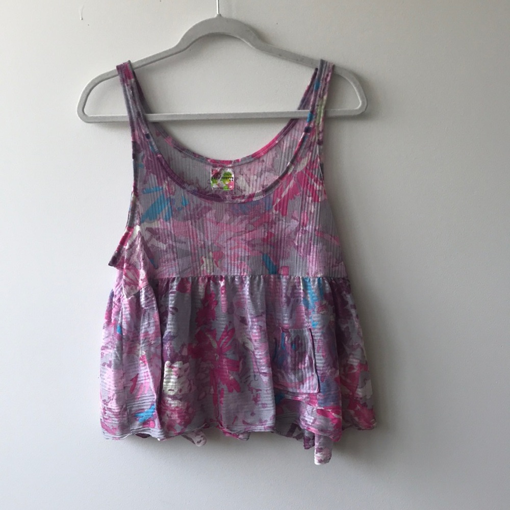 Oversized free people summer tank